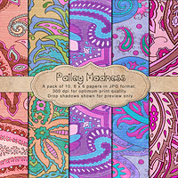 Paisley Madness - "Paper Pack"