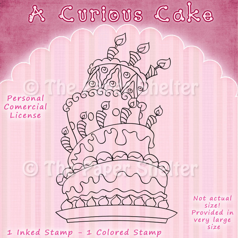 A Curious Cake - Click Image to Close