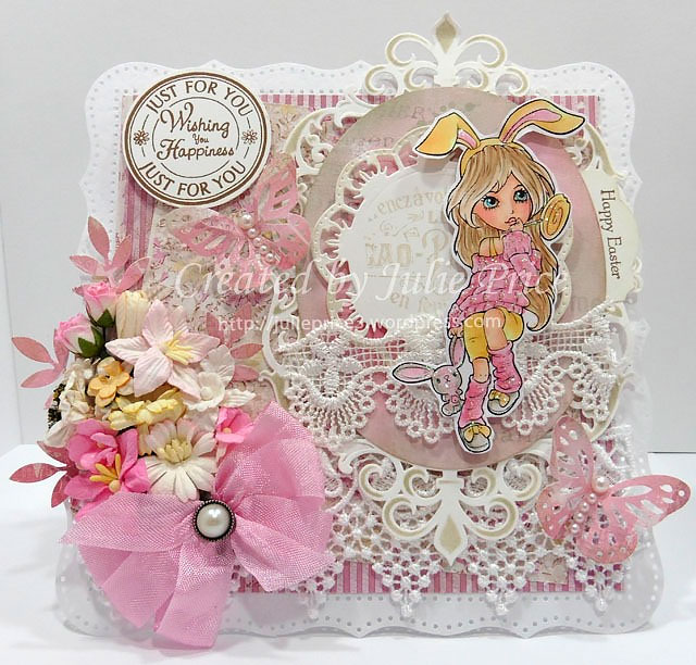 Candy Bunny - Digital Stamp - Click Image to Close