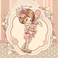 Charmy Bunny - Digital Stamp - Click Image to Close