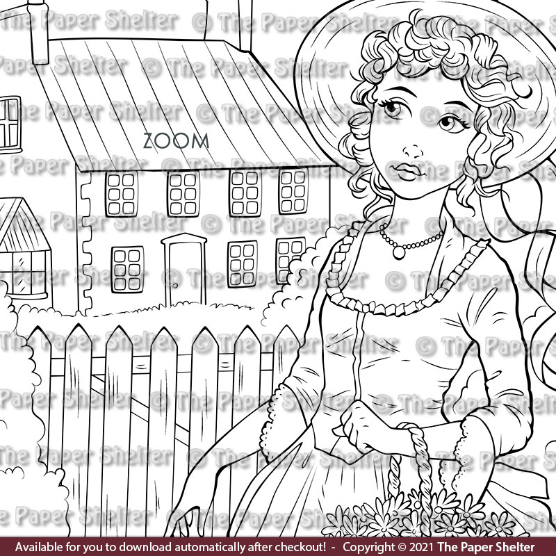 Country Elegance - Digital Stamp - Click Image to Close