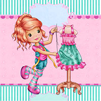 Cute Dressmaker - Click Image to Close