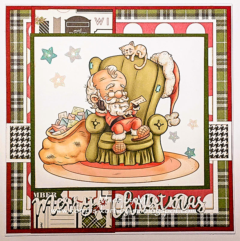 Dear Santa... - Digital Stamp