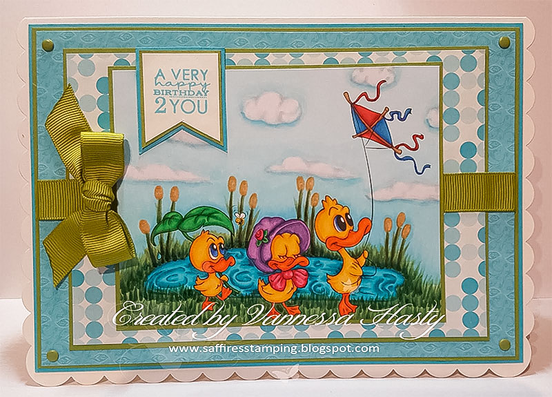 Ducklings - Digital Stamp
