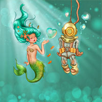 Enchanted Ocean - Digital Stamp