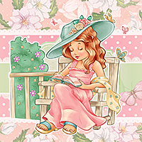 Enjoy the Spring - Digital Stamps - Click Image to Close