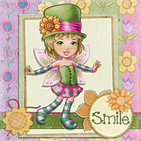 Fairy Emma - Digital Stamp - Click Image to Close