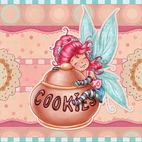 The Fairy of the Cookies - Digital Stamp - Click Image to Close