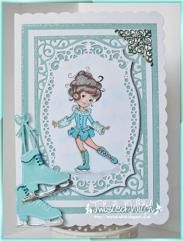 Fantasy on Ice - Digital Stamp - Click Image to Close
