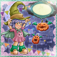 Fly Pumpkins! Fly! - Digital Stamp