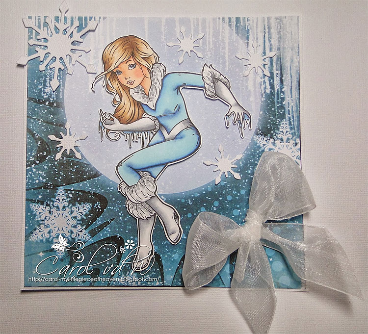 Frost Girl - Digital Stamp