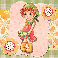 Green Apples - Digital Stamps - Click Image to Close