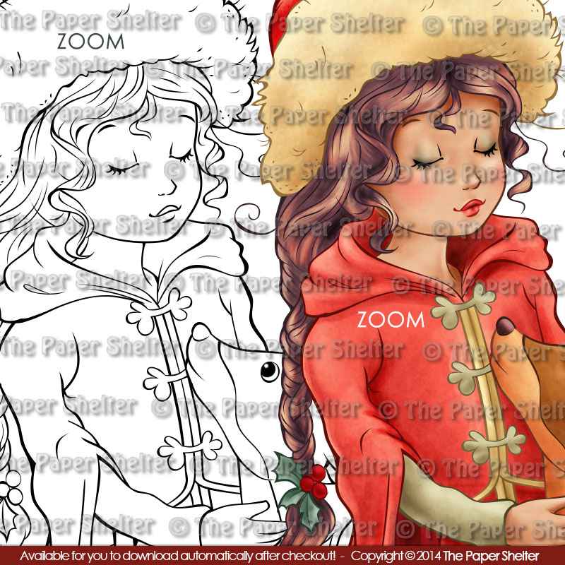 Holy Night - Digital Stamp - Click Image to Close