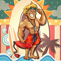 LifeGuard on Duty! - Digital Stamps - Click Image to Close