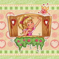 Love Letters - Digital Stamp - Click Image to Close