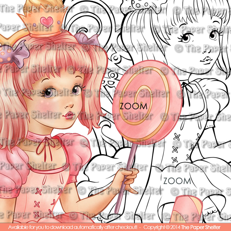 Mad About Goodies! - Digital Stamp - Click Image to Close