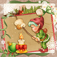 A Marshmallow For The Christmas Elf - Click Image to Close