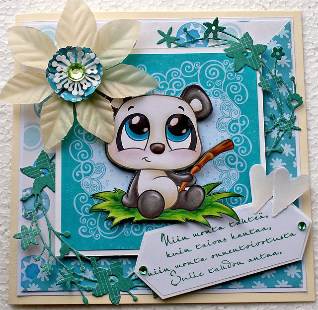 The Most Adorable Panda - Digital Stamp - Click Image to Close