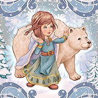 My Polar Friend - Digital Stamp - Click Image to Close