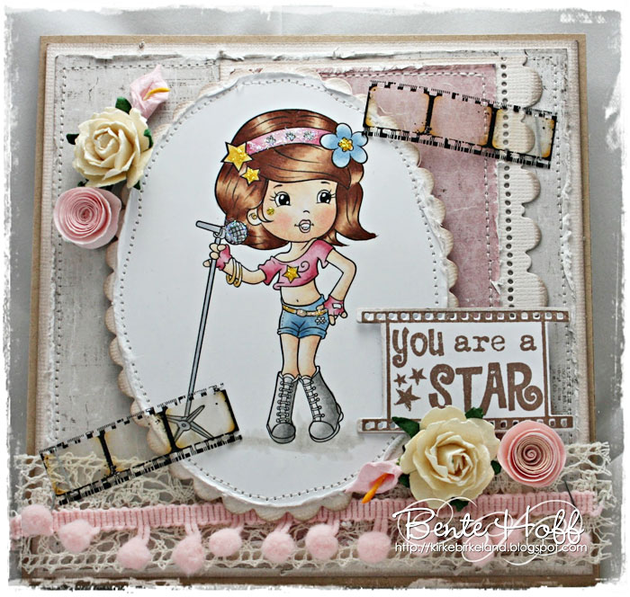 Pop Star - Digital Stamp - Click Image to Close