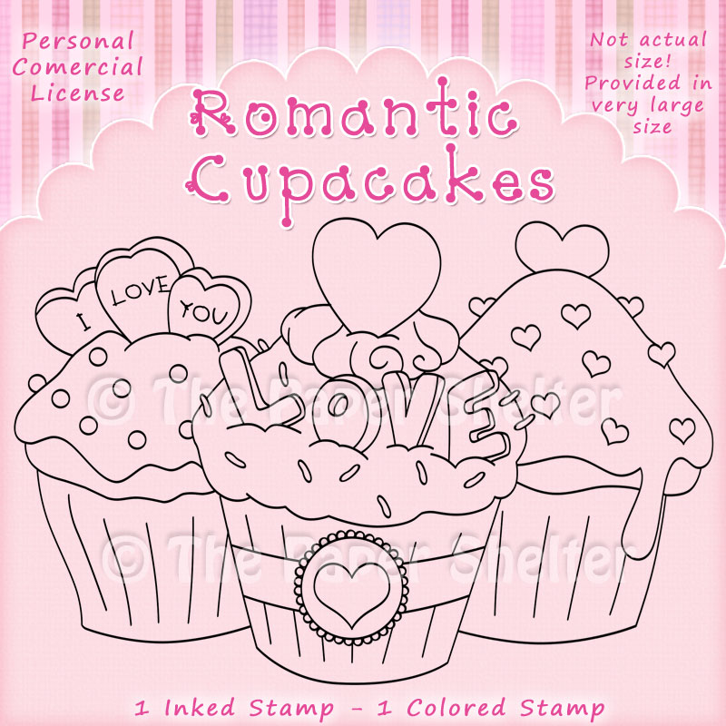 Romantic Cupcakes