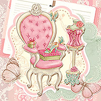 Romantique Mais Chic - Digital Stamp