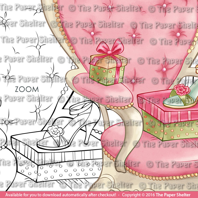 Romantique Mais Chic - Digital Stamp