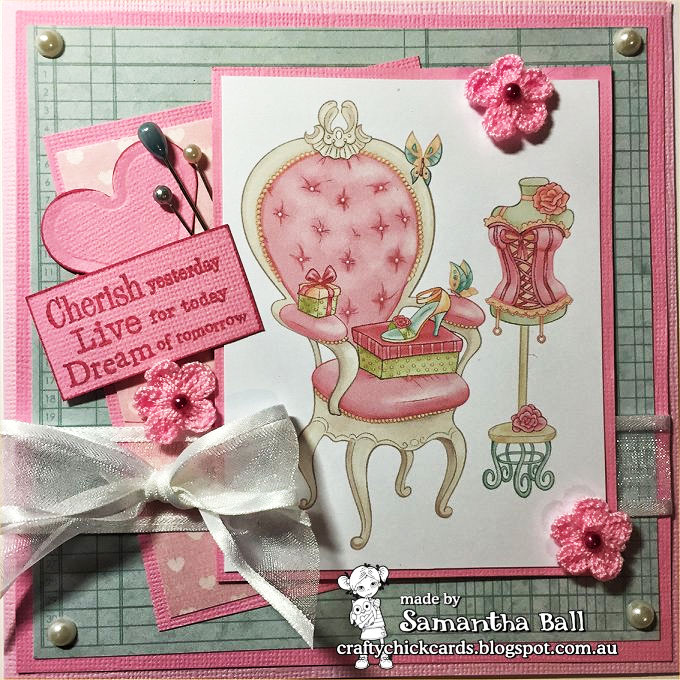 Romantique Mais Chic - Digital Stamp - Click Image to Close