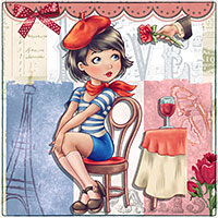 Si Belle! - Digital Stamp - Click Image to Close