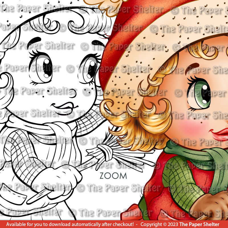 Snowman Maven - Digital Stamp - Click Image to Close