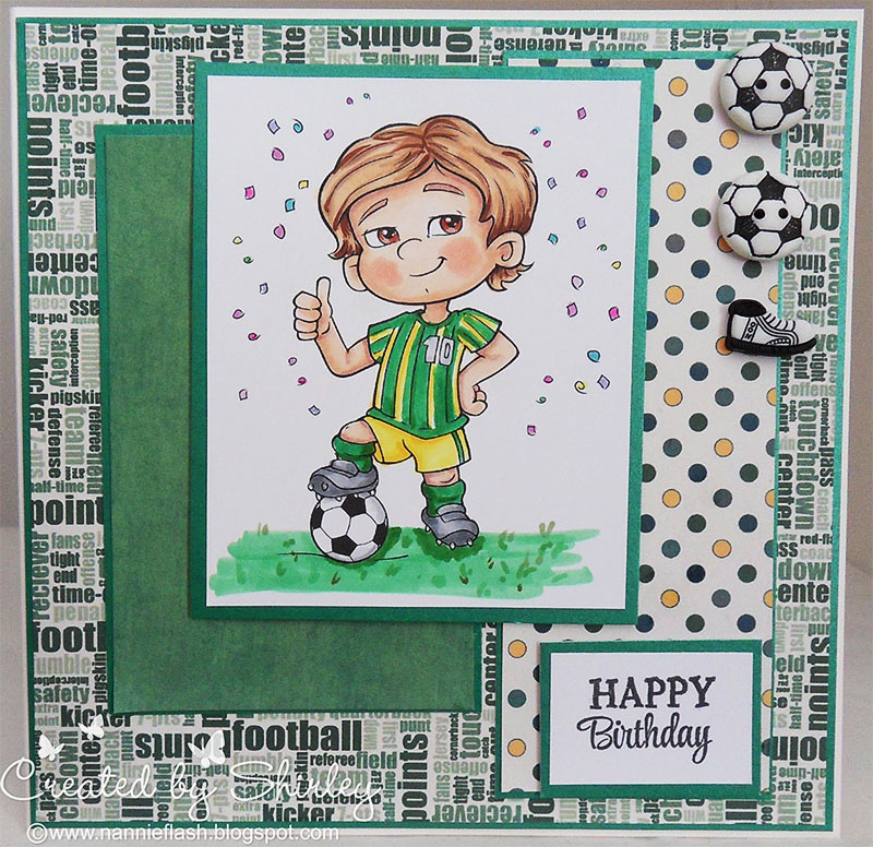 Soccer Star - Digital Stamp - Click Image to Close