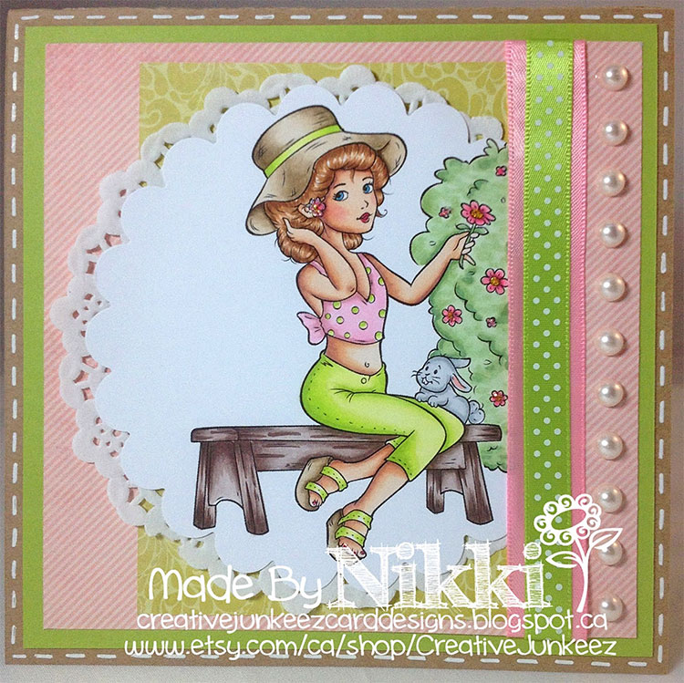 Spring Attitude! - Digital Stamp - Click Image to Close