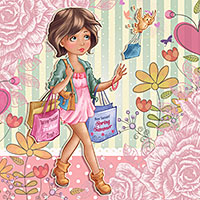 Spring Trends - Digital Stamp - Click Image to Close