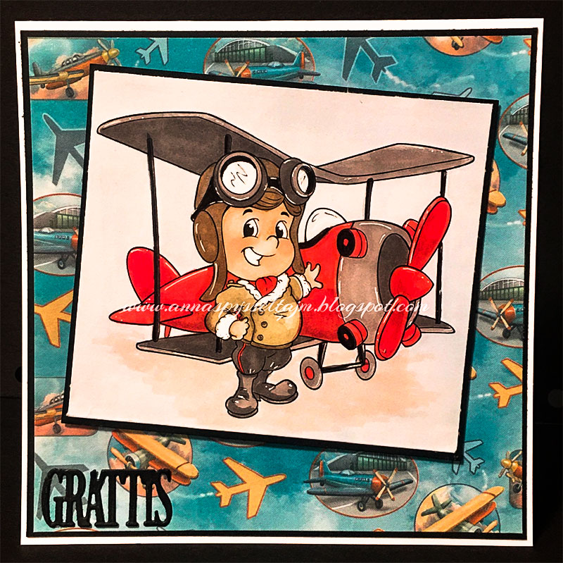 The Aviator - Digital Stamp - Click Image to Close