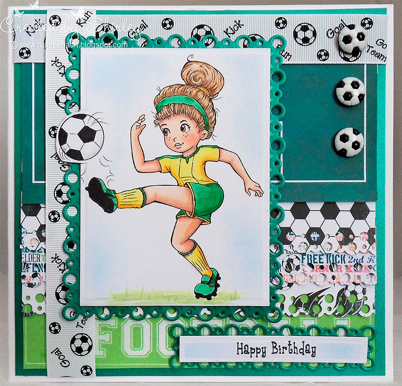 The Best Soccer Player - Digital Stamp - Click Image to Close