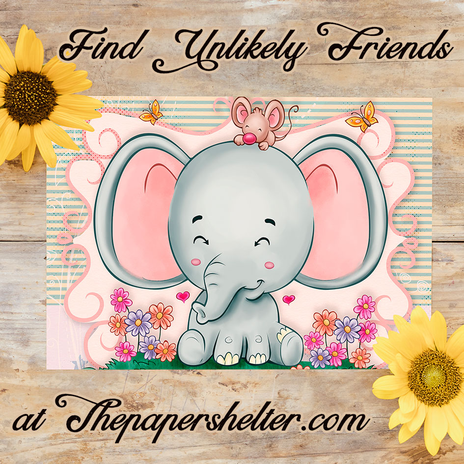 Unlikely Friends - Digital Stamp - Click Image to Close