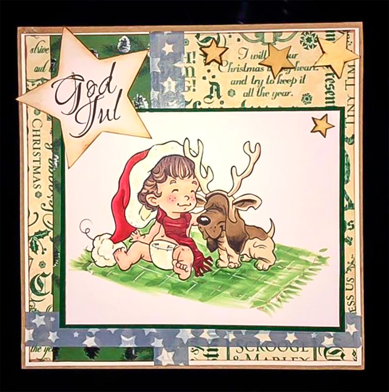 We Are Santa And Rudolph - Digital Stamp