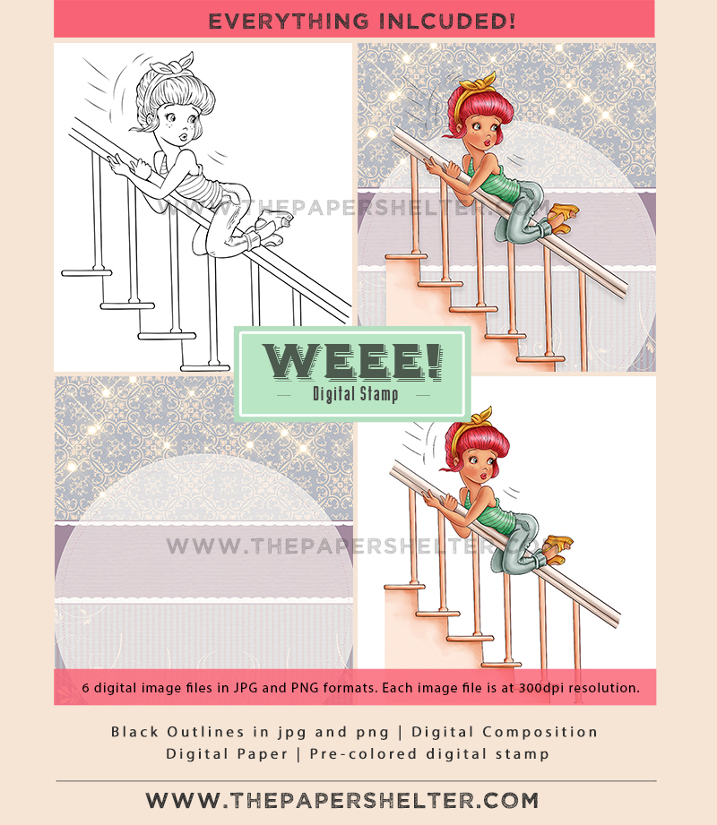 Weee! - Digital Stamp