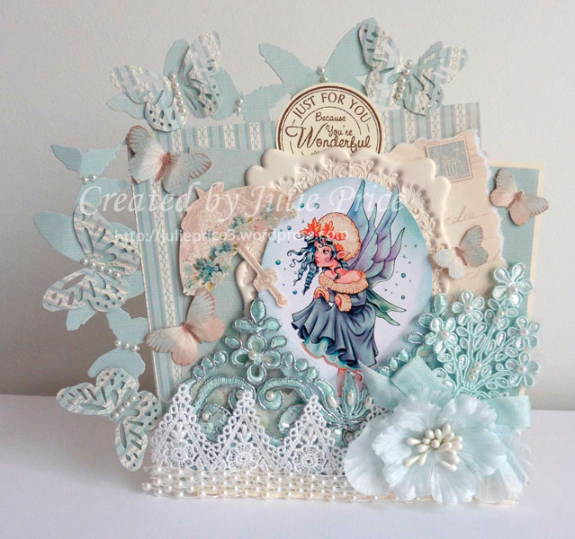 Winter Fairy - Digital Stamp - Click Image to Close