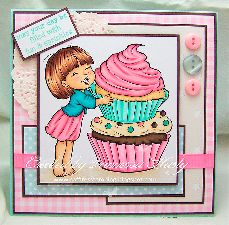 You're My Cuppy Cake - Digital Stamp You're My Cuppy Cake - Digital Stamp