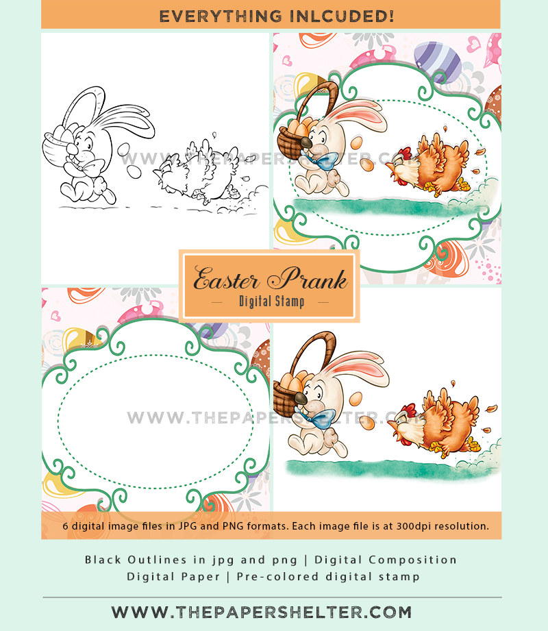 Easter Prank - Digital Stamp - Click Image to Close