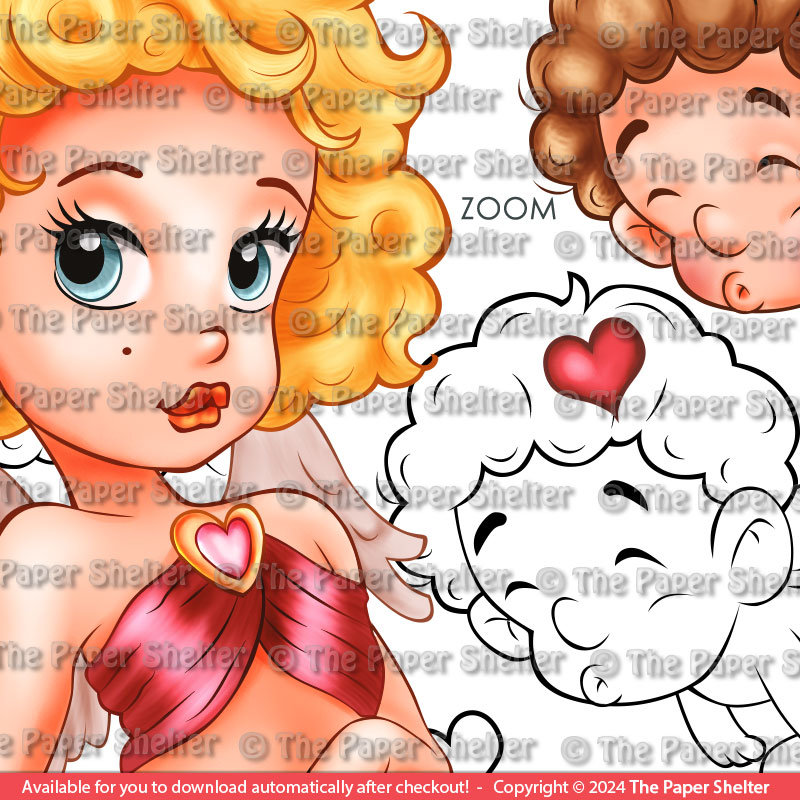 Sweetheart Serenade - Digital Stamp