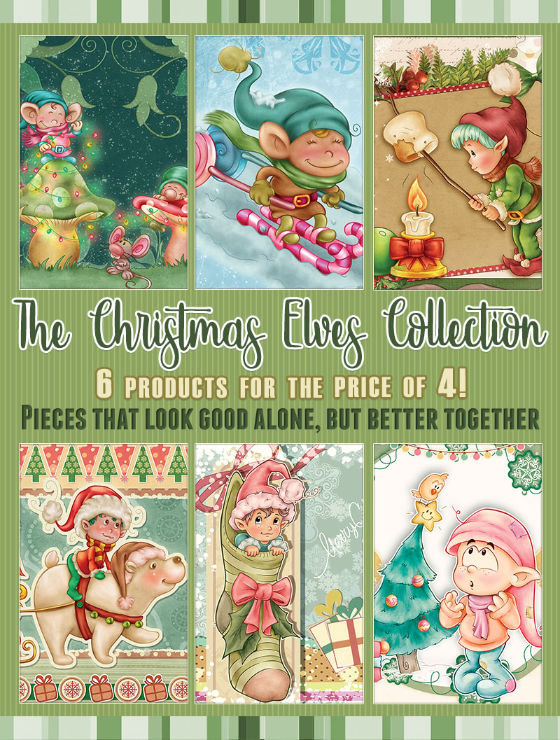 The Christmas Elves Collection - 6 products for the price of 4 - Click Image to Close