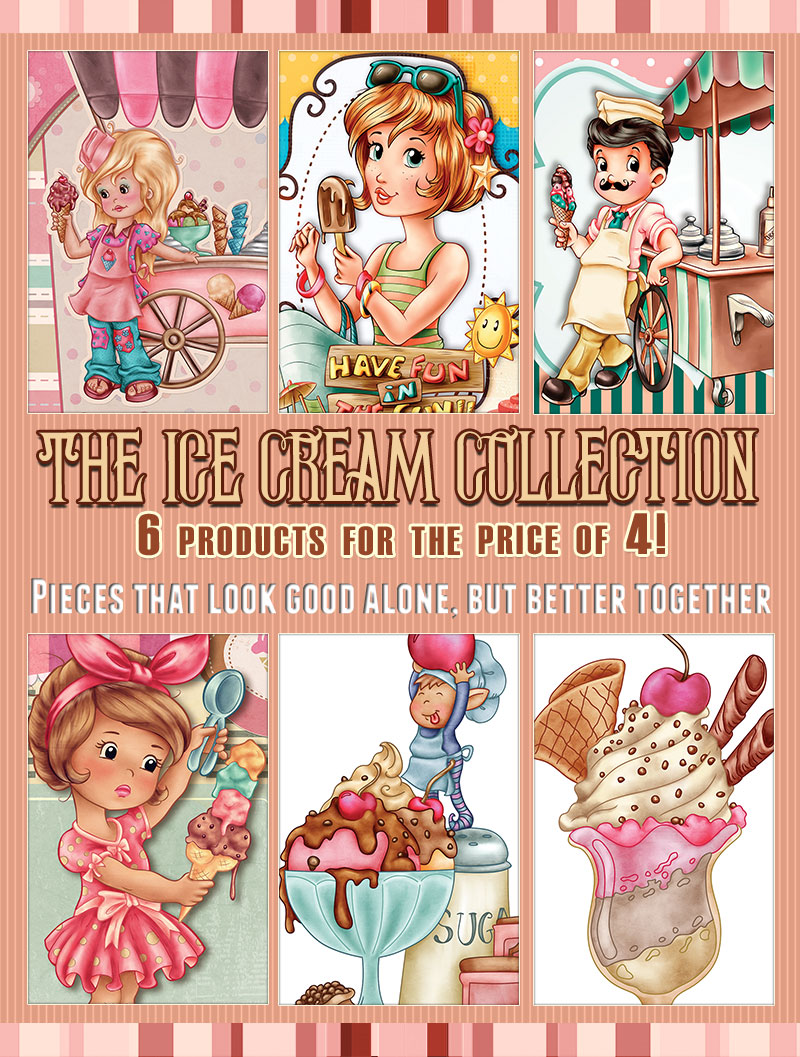 The IceCream Collection - 6 products for the price of 4 - Click Image to Close