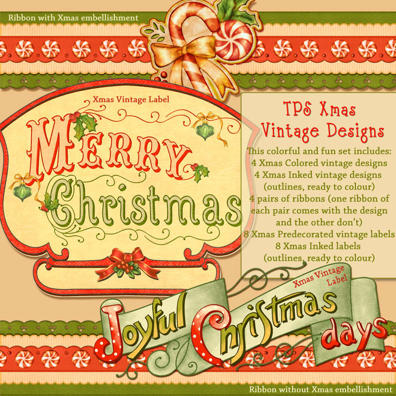 Vintage Xmas Designs