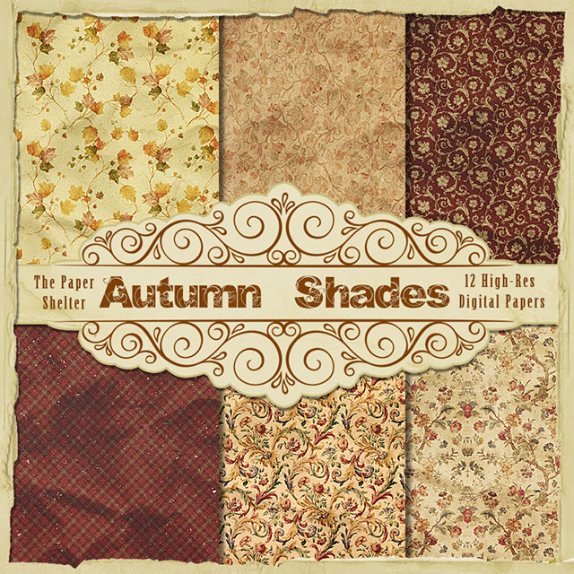 Autumn Shades - "Paper Pack"