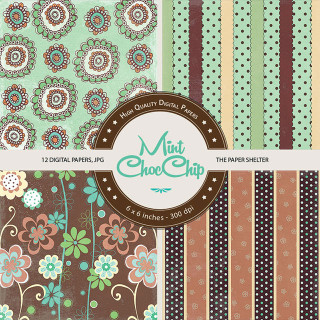 MintChocChip - Paper Pack