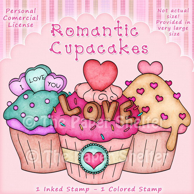 Romantic Cupcakes