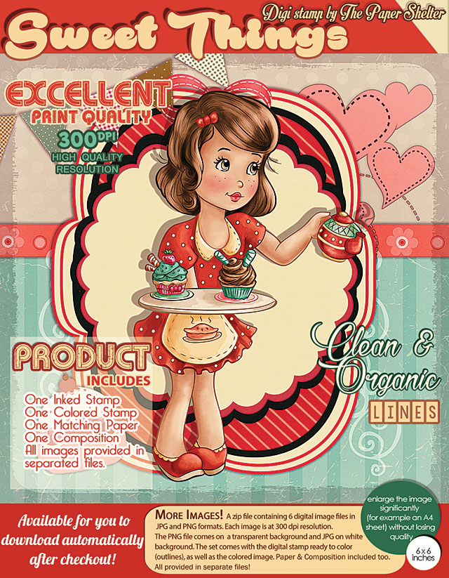 Sweet Things - Digital Stamp