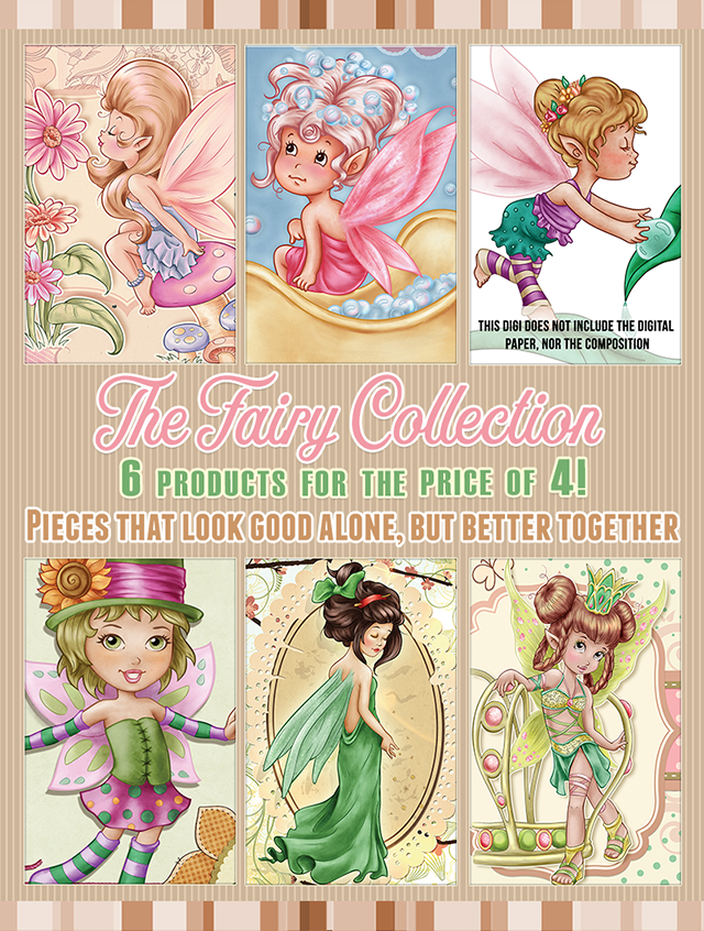 The Fairies Collection- 6 products for the price of 4